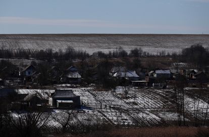 Tierras preparadas para la siembra de trigo y otros cereales cerca de Vinnytssia, en Ucrania.