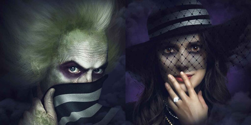 Los carteles de fanáticos de Beetlejuice 2 resurgen en medio de los informes de regreso de Keaton y Ryder