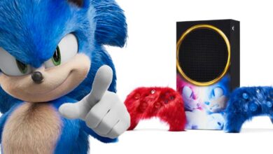Los controles Furry Sonic the Hedgehog Xbox no son para dedos grasientos