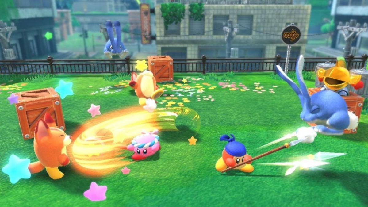 Los desarrolladores de Kirby and the Forgotten Land revelan desafíos de combate en 3D