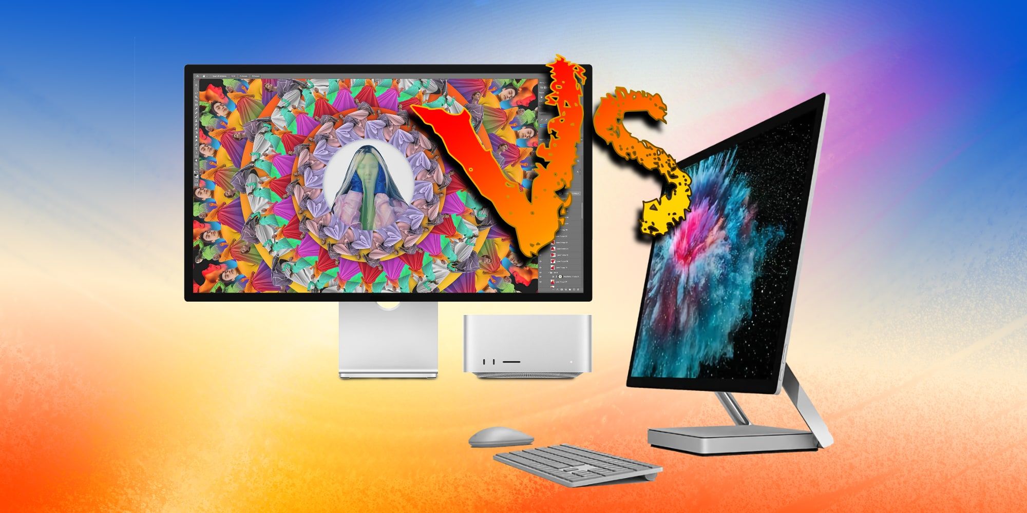 Los dos estudios: Apple Mac Studio vs. Estudio de superficie de Microsoft