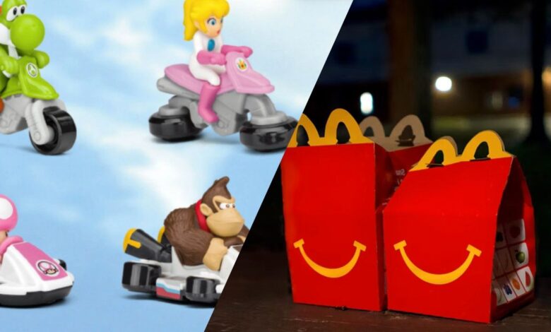 Los juguetes de Mario Kart regresan a McDonald's para el día MAR10