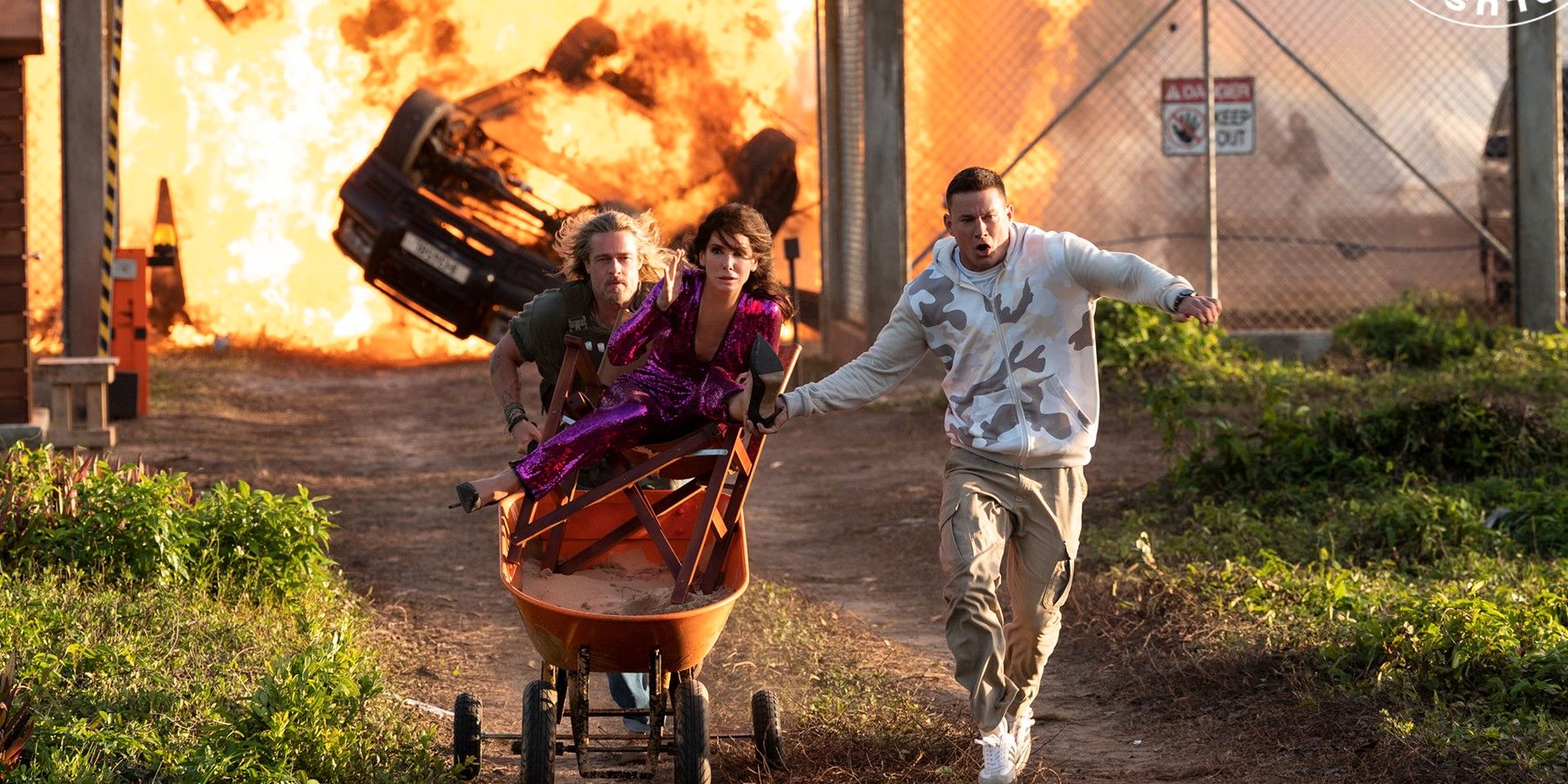 Los niños de Sandra Bullock y Channing Tatum tuvieron fechas de juego en el set de The Lost City