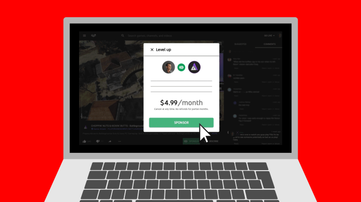 Los ‘patrocinios’ similares a Twitch de YouTube están abiertos a todos los creadores de juegos de YouTube, se expanden a la aplicación principal de YouTube