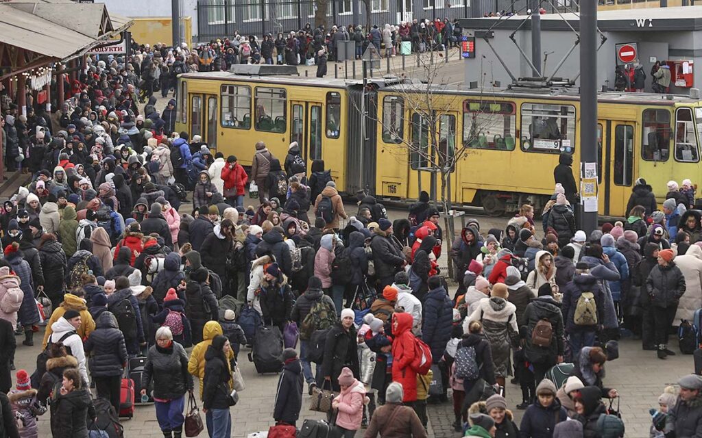 Los refugiados por la incursión rusa en Ucrania superan los dos millones: ONU