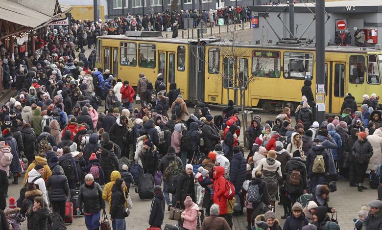 Los refugiados por la incursión rusa en Ucrania superan los dos millones: ONU