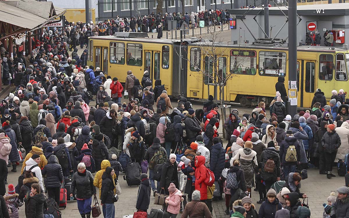 Los refugiados por la incursión rusa en Ucrania superan los dos millones: ONU