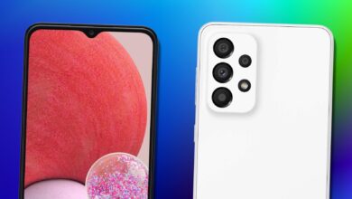 Los renders de Samsung Galaxy A13 y A33 se filtraron, pero se ven iguales