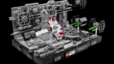 Los sets LEGO Diorama de la trilogía original de Star Wars recrean escenas famosas