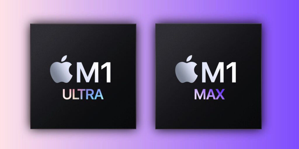 M1 ultra vs. M1 Max: cómo se comparan los dos chips de Apple