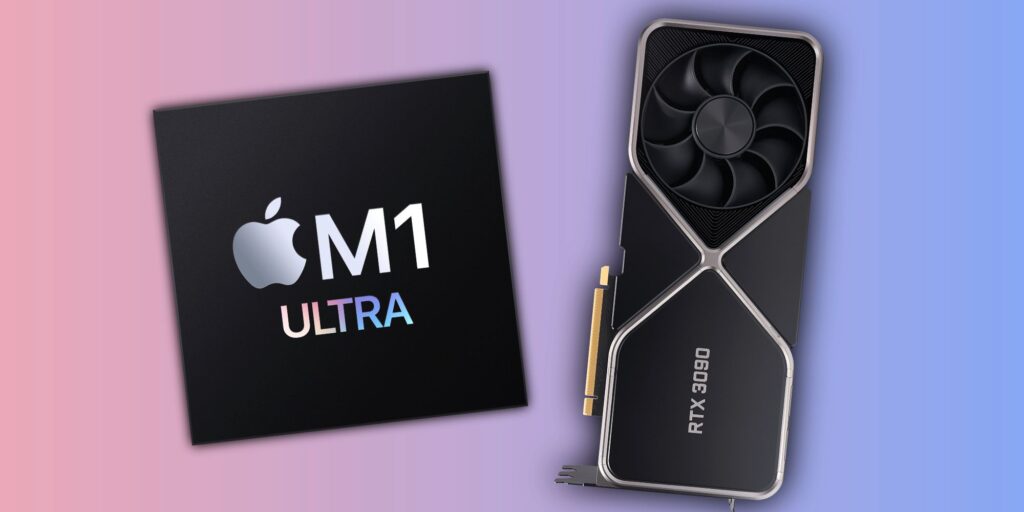 M1 ultra vs. RTX 3090: ¿Apple realmente venció a Nvidia?