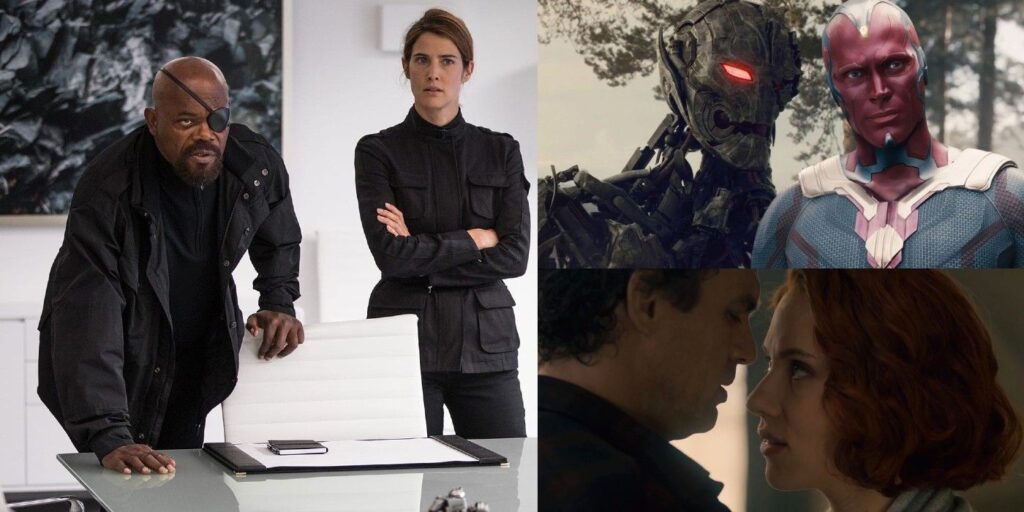 MCU: Las peores relaciones en las películas de los Vengadores