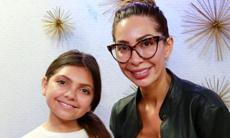 Mamá adolescente: Farrah defiende permitir que su hija se haga un piercing en la nariz
