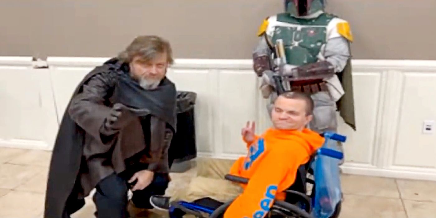 Mark Hamill reacciona al dulce video viral de cosplay de Luke Skywalker