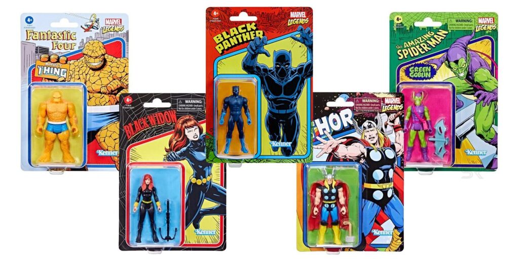 Marvel Legends Retro 375 Collection Wave 6 ahora disponible para pre-pedido