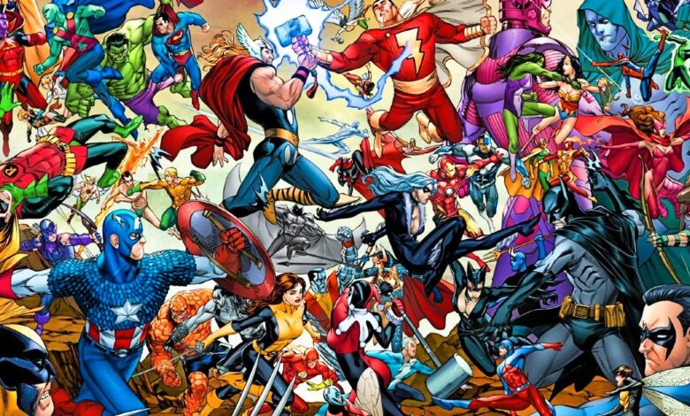 Marvel y DC finalmente obtienen un crossover moderno en Visionary Fan Art Team-Ups