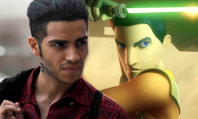 Mena Massoud alimenta los rumores de fundición de Star Wars con Ezra Fan Art