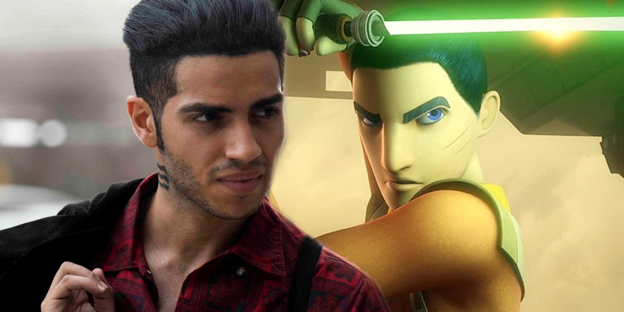 Mena Massoud alimenta los rumores de fundición de Star Wars con Ezra Fan Art