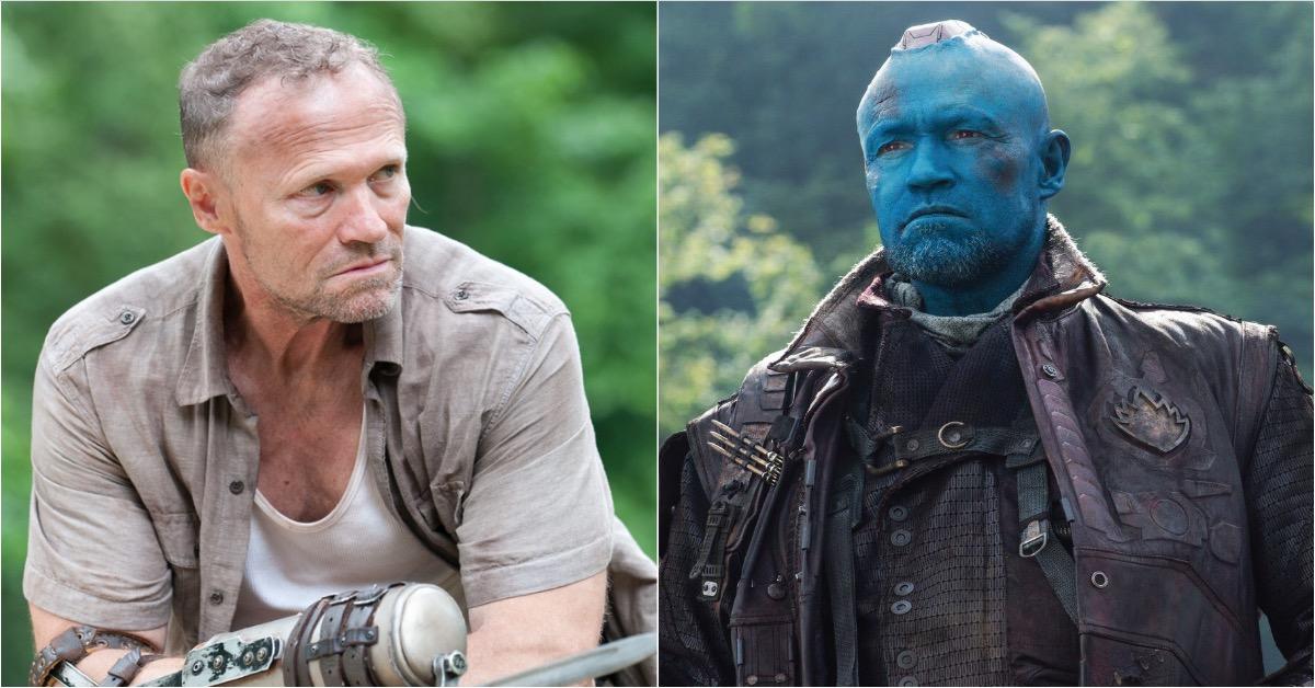 Michael Rooker aseguró el papel de Marvel minutos después de ser asesinado en The Walking Dead