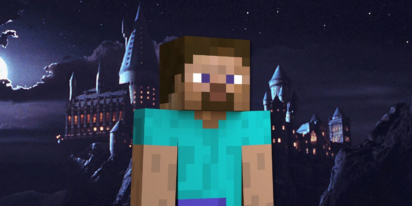 Minecraft Harry Potter Build presenta Hogwarts Express y The Castle