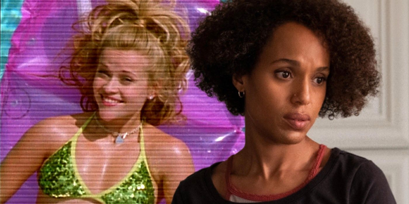 Mira a Kerry Washington recrear la icónica escena en la piscina de Legally Blonde