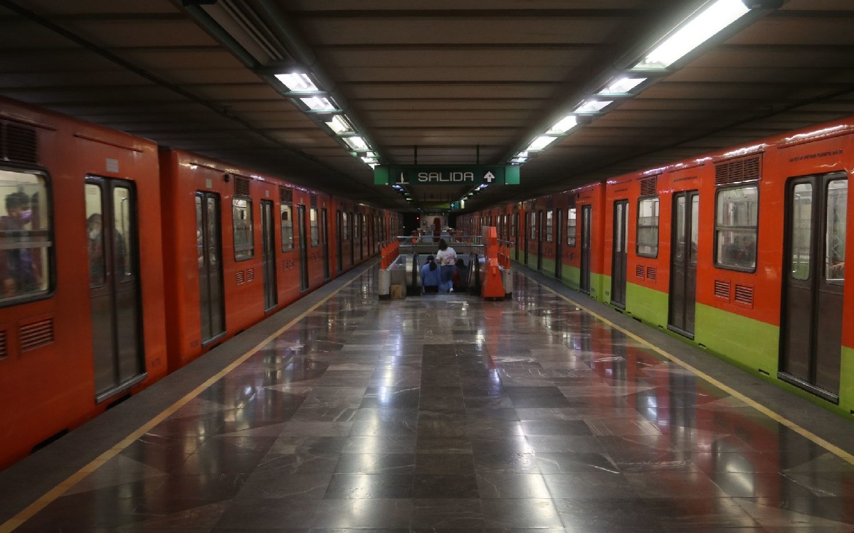 Muere persona que presuntamente se arrojó a las vías del Metro