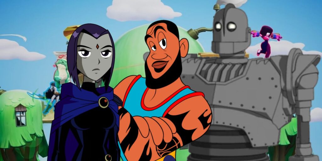 MultiVersus Datamine insinúa a Raven, LeBron James y el gigante de hierro