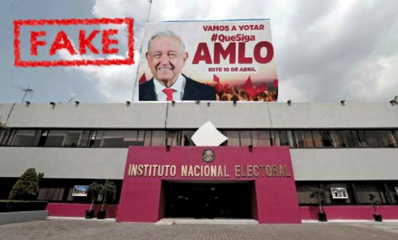 Murayama exhibe foto falsa sobre la revocación de mandato de AMLO