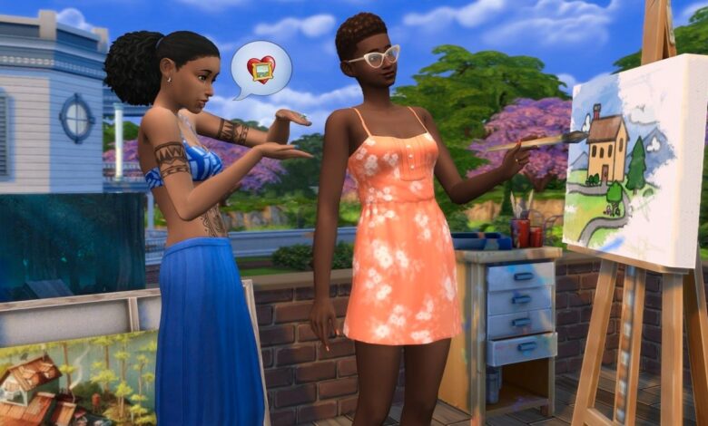 New Sims 4 Delivery Express agrega elementos CAS y escenario