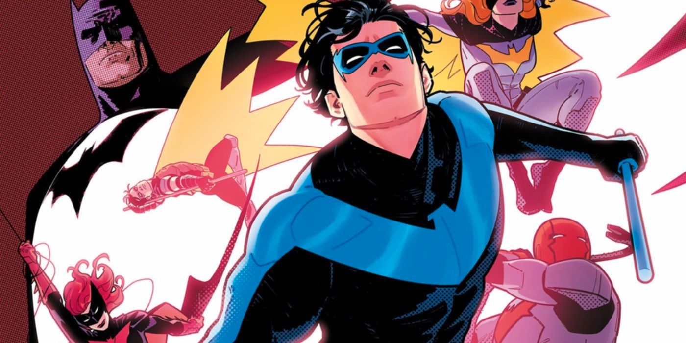Fan Art de Nightwing demuestra que es el verdadero líder de la familia de murciélagos