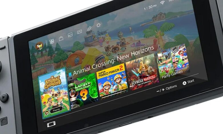 Nintendo Switch Fan Concept muestra la pantalla de inicio que los jugadores merecen
