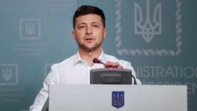 'No nos rendiremos y no perderemos': Zelenski, ante el Parlamento británico