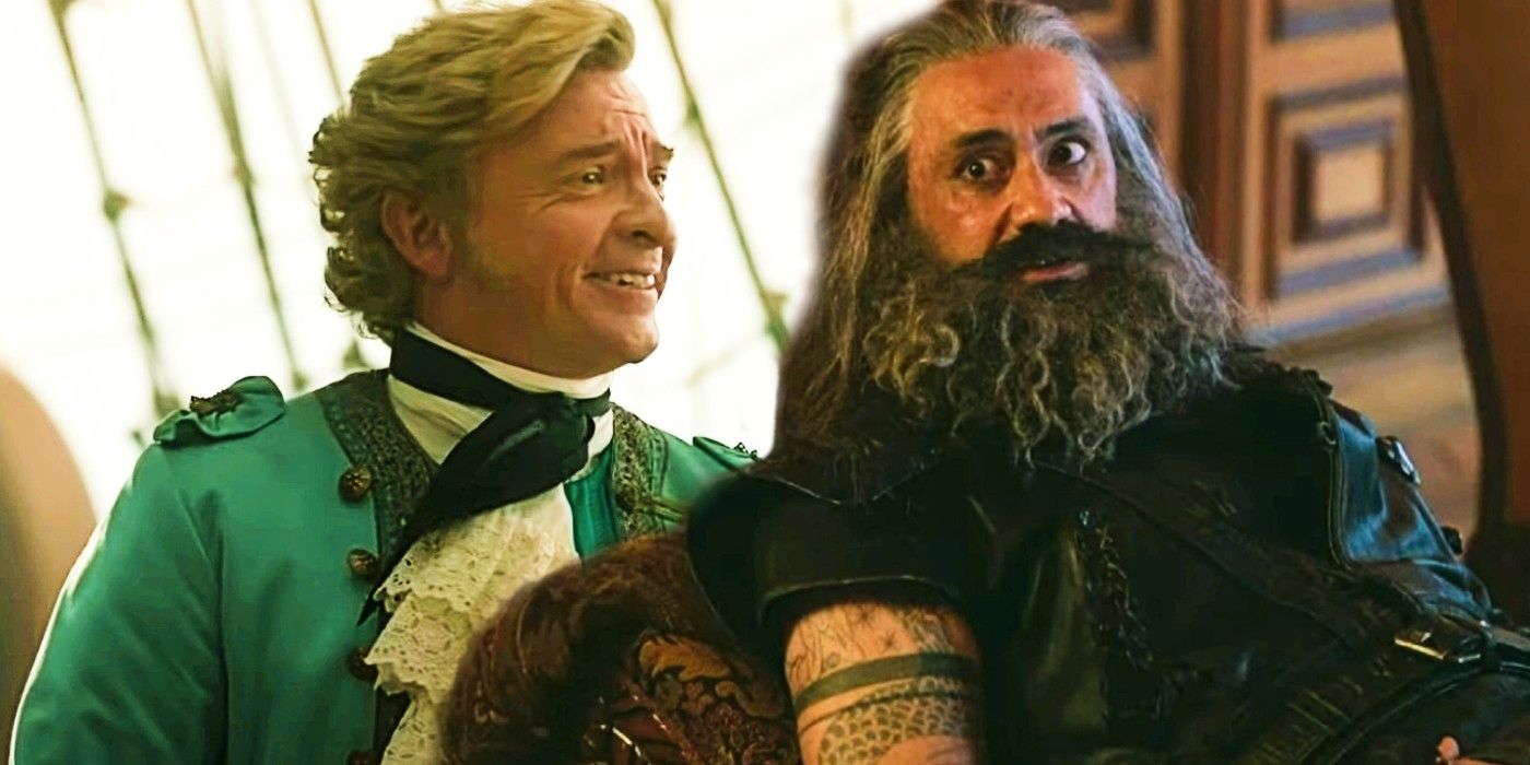 Nuestra bandera significa muerte Imagen de BTS muestra a Taika Waititi como Barbanegra