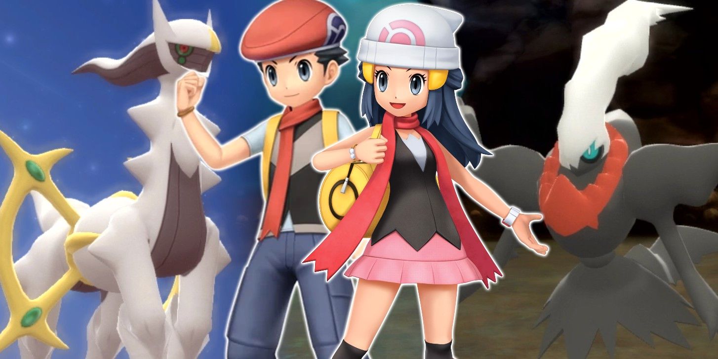 Nuevos Pokémon míticos Arceus y Darkrai anunciados para BDSP
