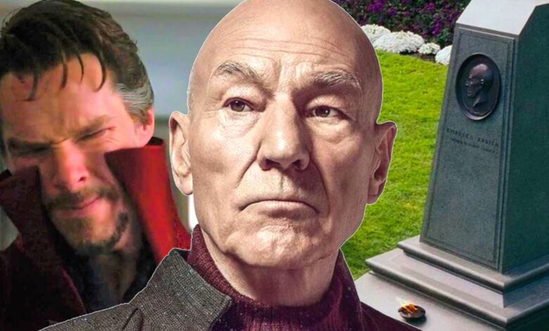 Patrick Stewart se burla de la tercera muerte del profesor X en el MCU y eso está bien