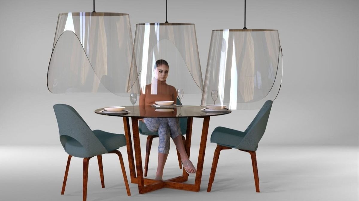 Plex Eat, una cápsula individual para separar a los clientes en los restaurantes