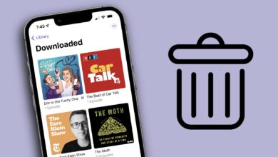Podcasts de Apple: cómo eliminar todos los episodios (y detener las descargas automáticas)