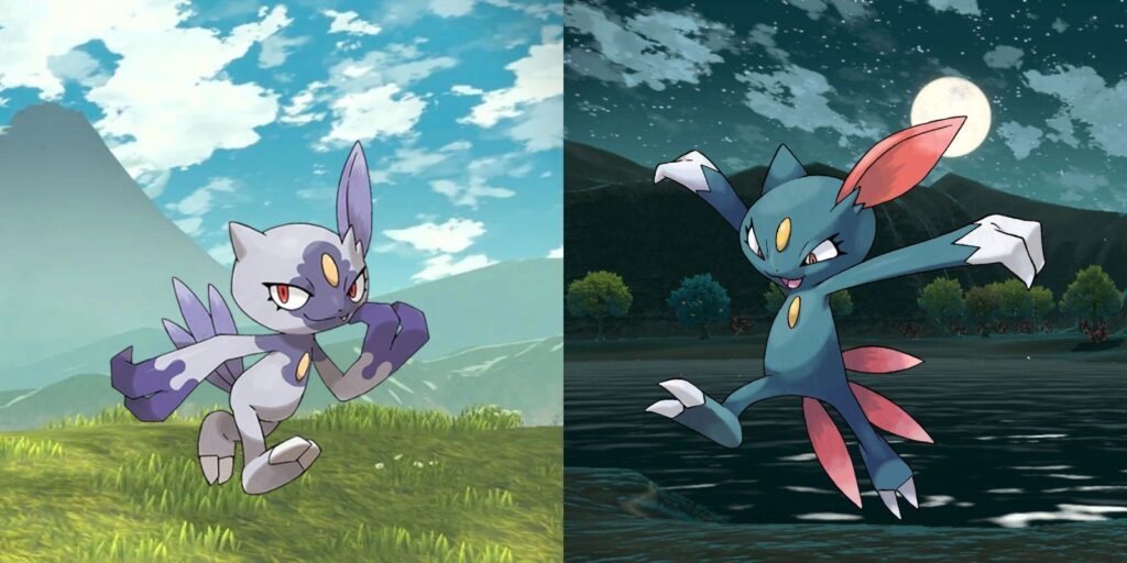 Pokémon Legends: la mejor forma hisuiana de Arceus es Sneasel