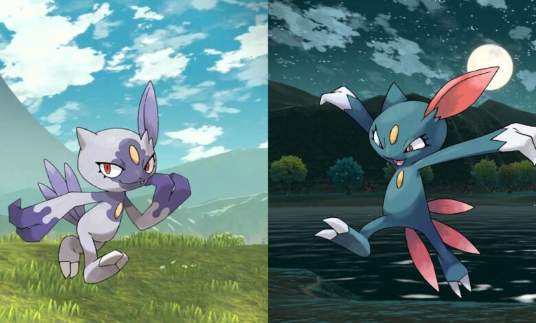 Pokémon Legends: la mejor forma hisuiana de Arceus es Sneasel