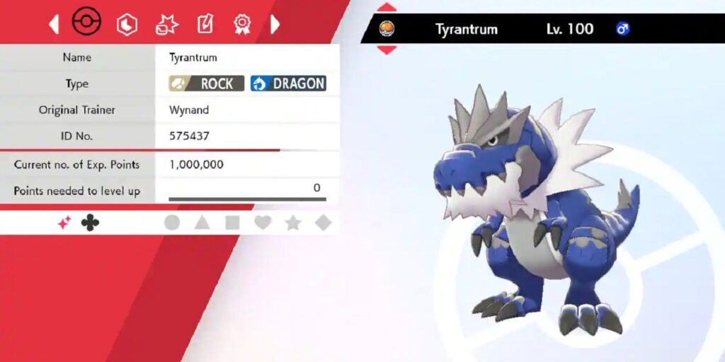 Pokémon Sword & Shield Max Raid Battles ahora cuenta con Shiny Tyrantrum