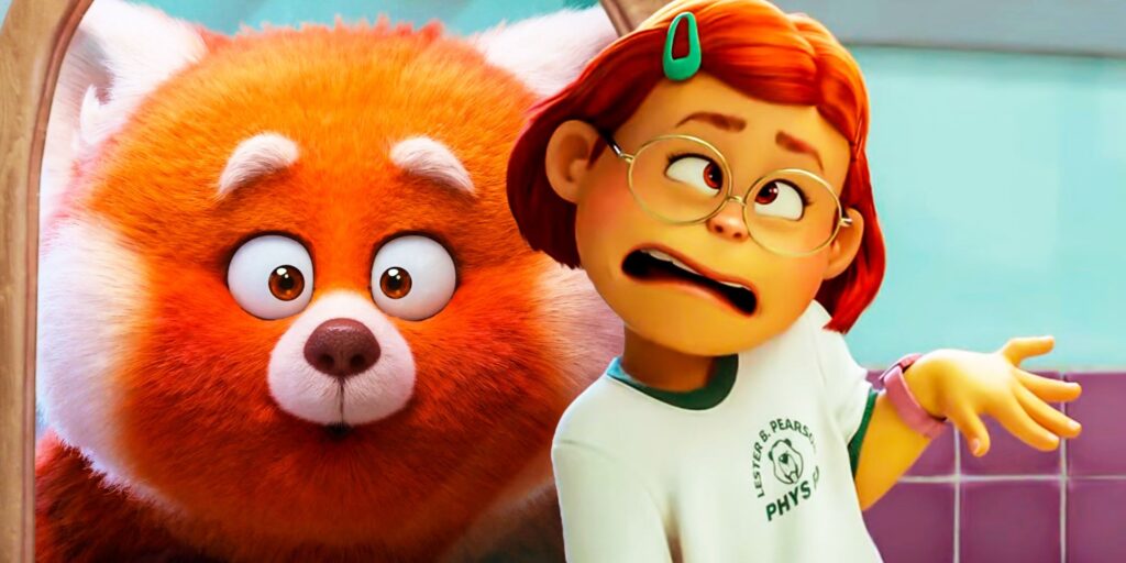 Poniéndose rojo: por qué Mei decide quedarse con el panda rojo