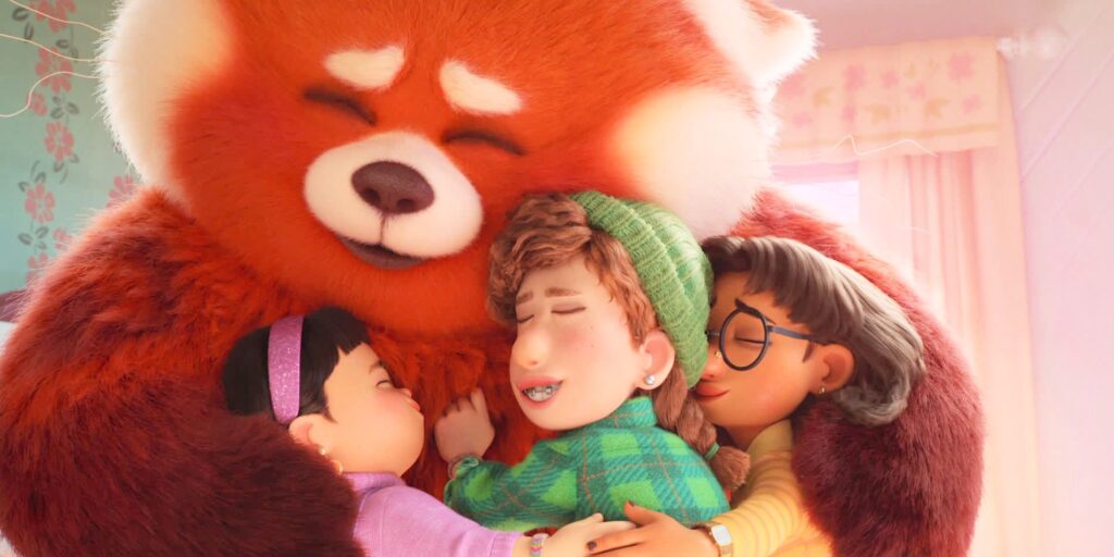 Por qué Mei mantiene a su panda rojo volviéndose rojo explicado por el director