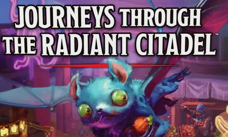Primer vistazo a los nuevos viajes de D&D Sourcebook a través de The Radiant Citadel