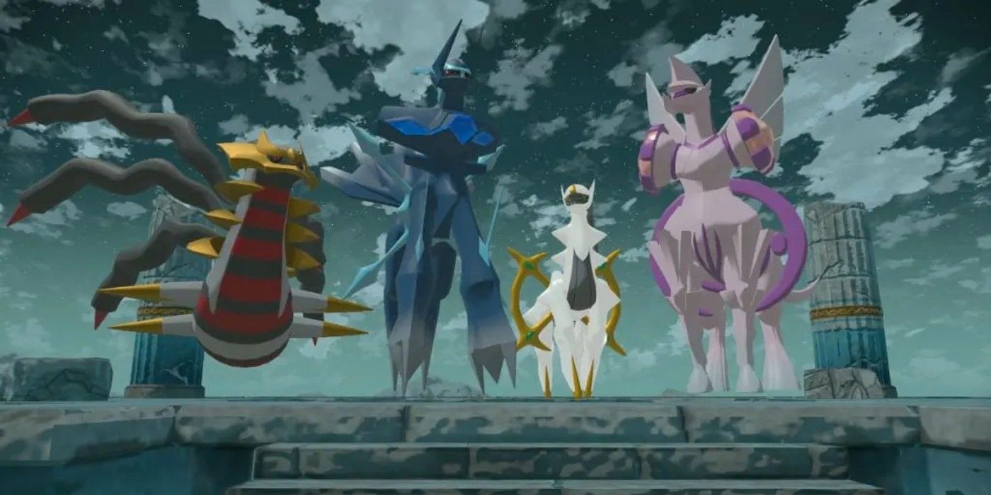 Qué leyendas: Pokémon Arceus son Shiny Locked