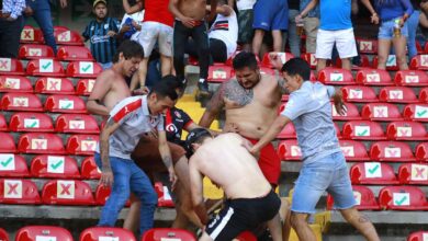 Querétaro: Kuri confirma dos heridos graves por trifulca en Estadio Corregidora; 'todo el peso de la ley' a responsables
