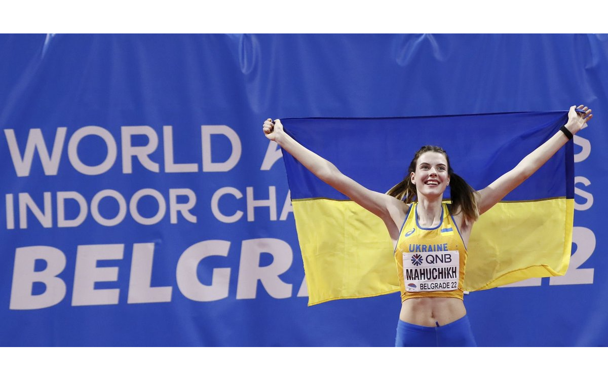 “Quiero mostrar que los ucranianos son fuertes, nunca se dan por vencidos”: Yaroslava Mahuchikh | Video