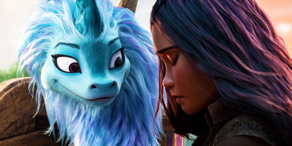 Raya and the Last Dragon Animators habla sobre cómo Awkwafina influyó en el diseño de Sisu