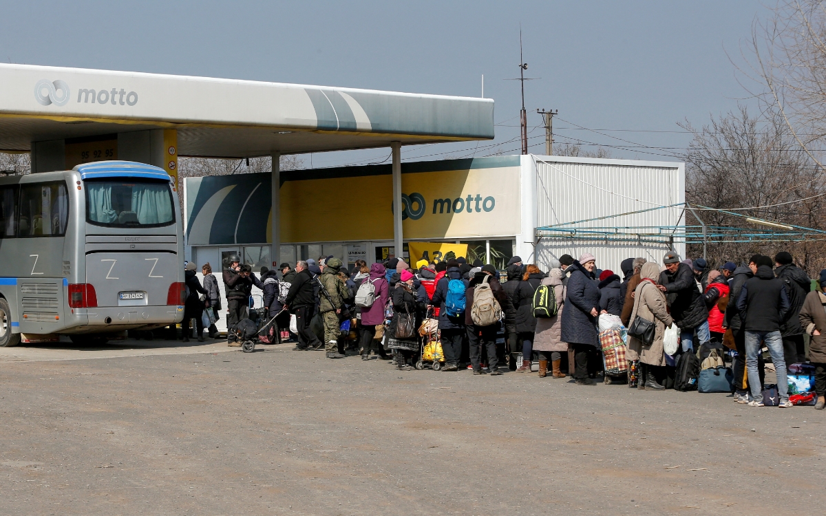 Reportan más de 3 mil evacuados por corredores humanitarios en Ucrania en las últimas 24 horas