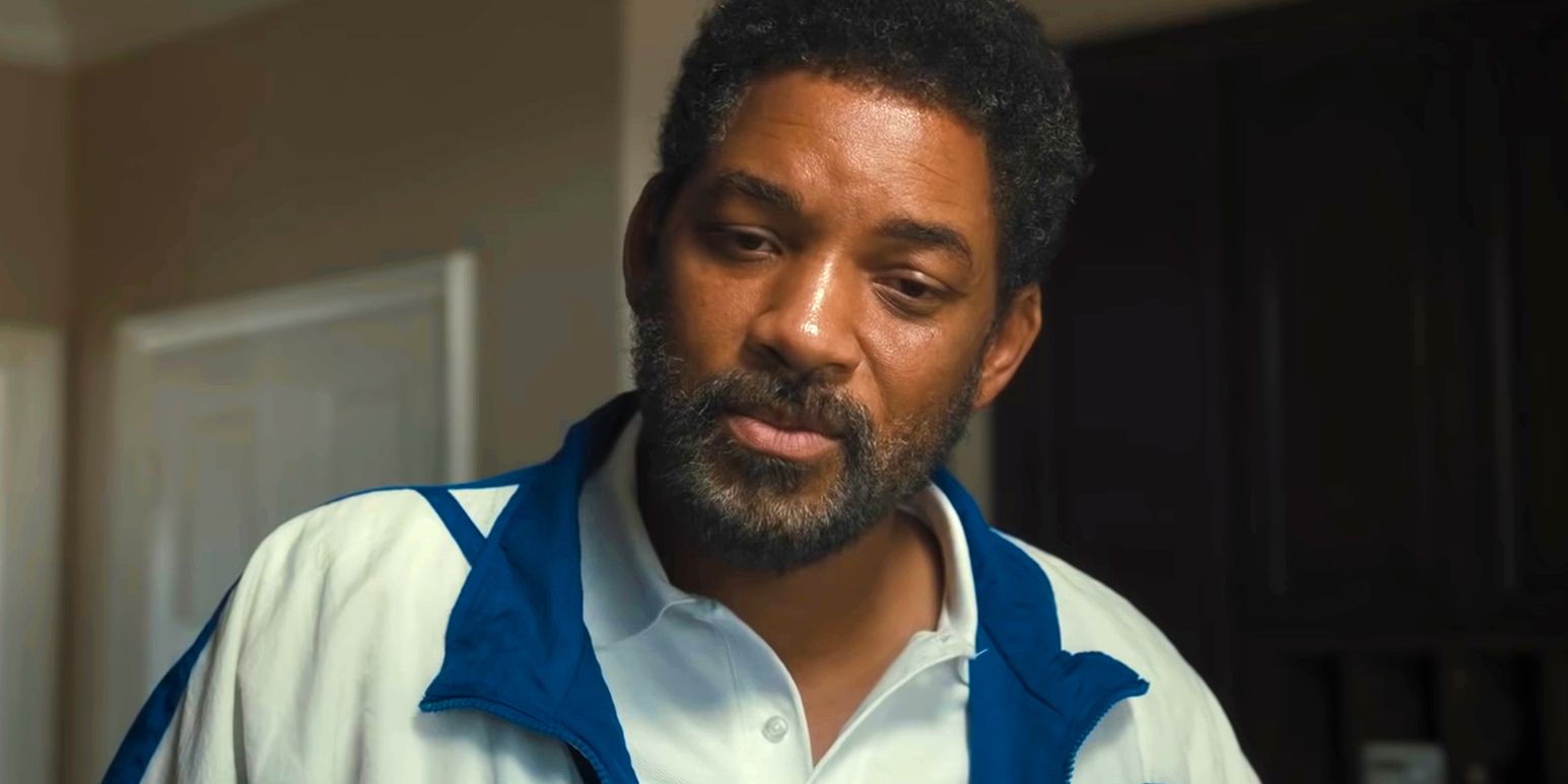 Richard Williams reacciona cuando Will Smith abofetea a Chris Rock en los Oscar