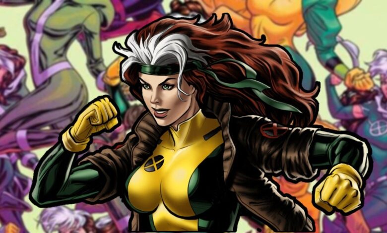 Rogue es impresionante mientras el artista de X-Men revela el proceso detrás del retrato del héroe